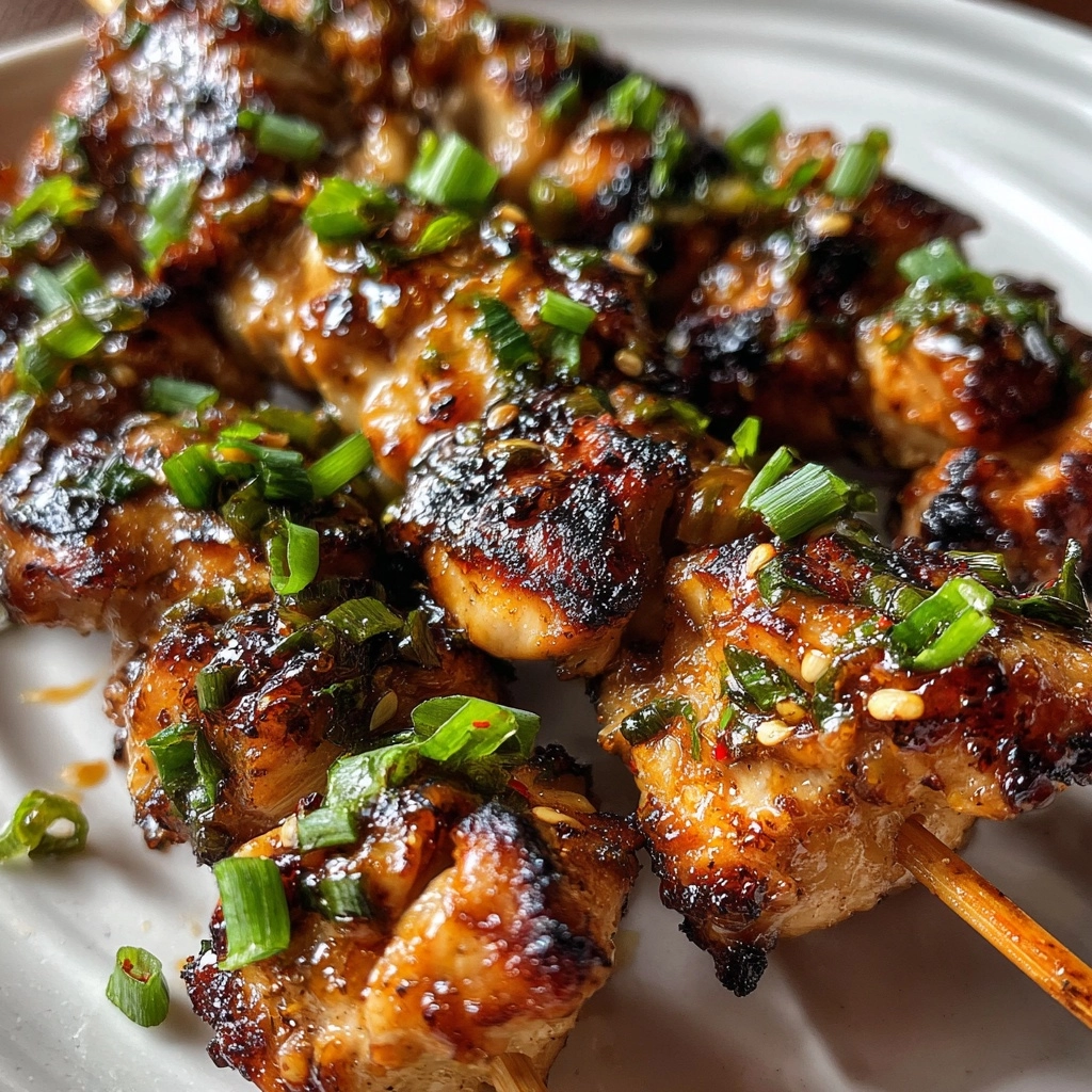 Chinese Chicken on Stick