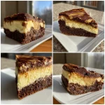Coffee Brownie Cheesecake