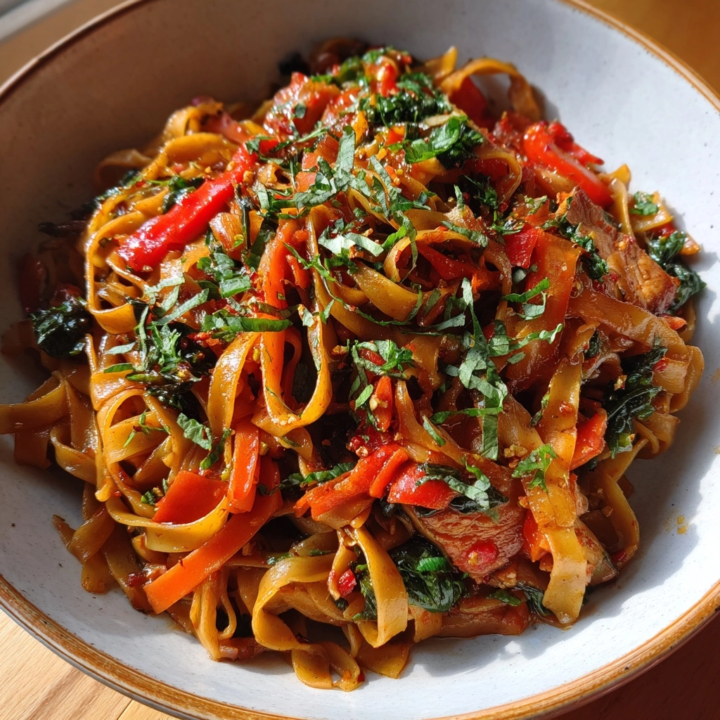 Italian Drunken Noodles