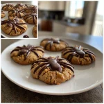 Peanut Butter Spider Cookies