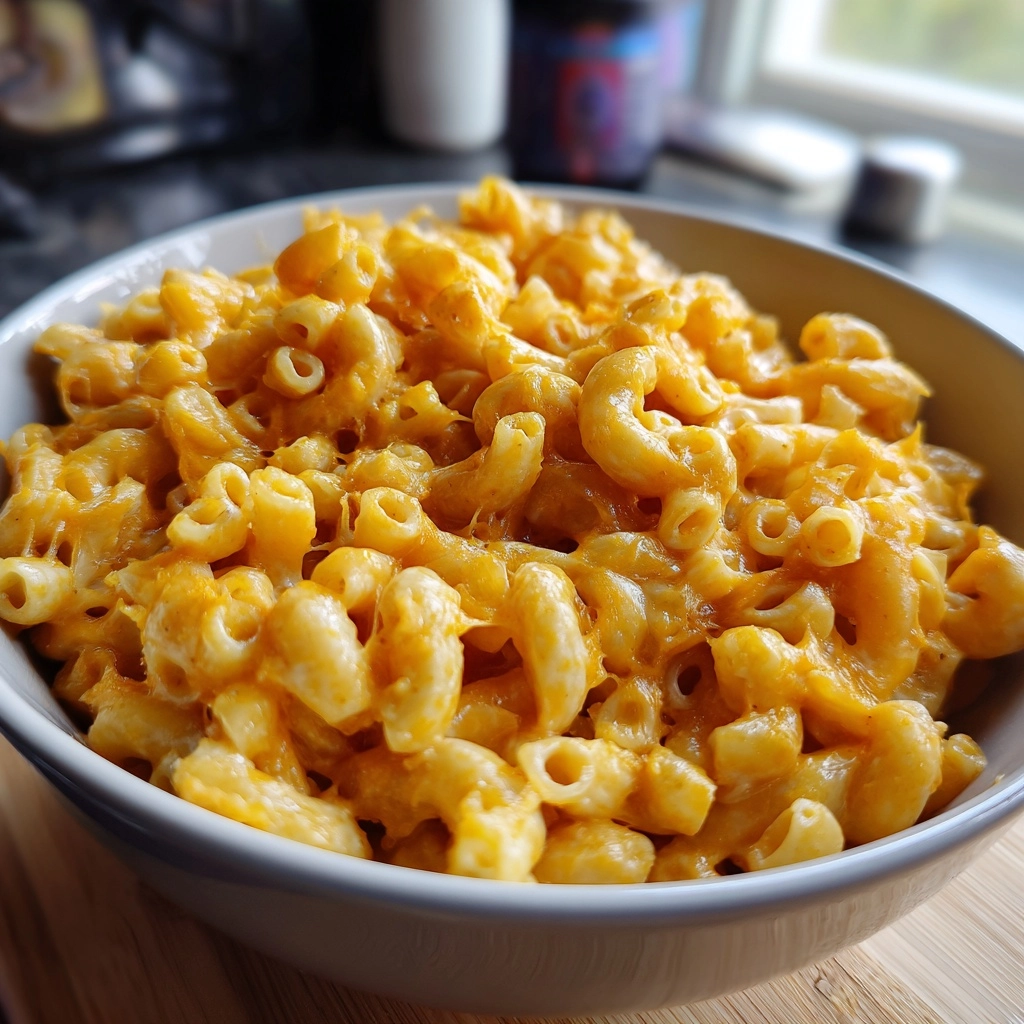 Pumpkin Apple Three-Cheese Mac and Cheese