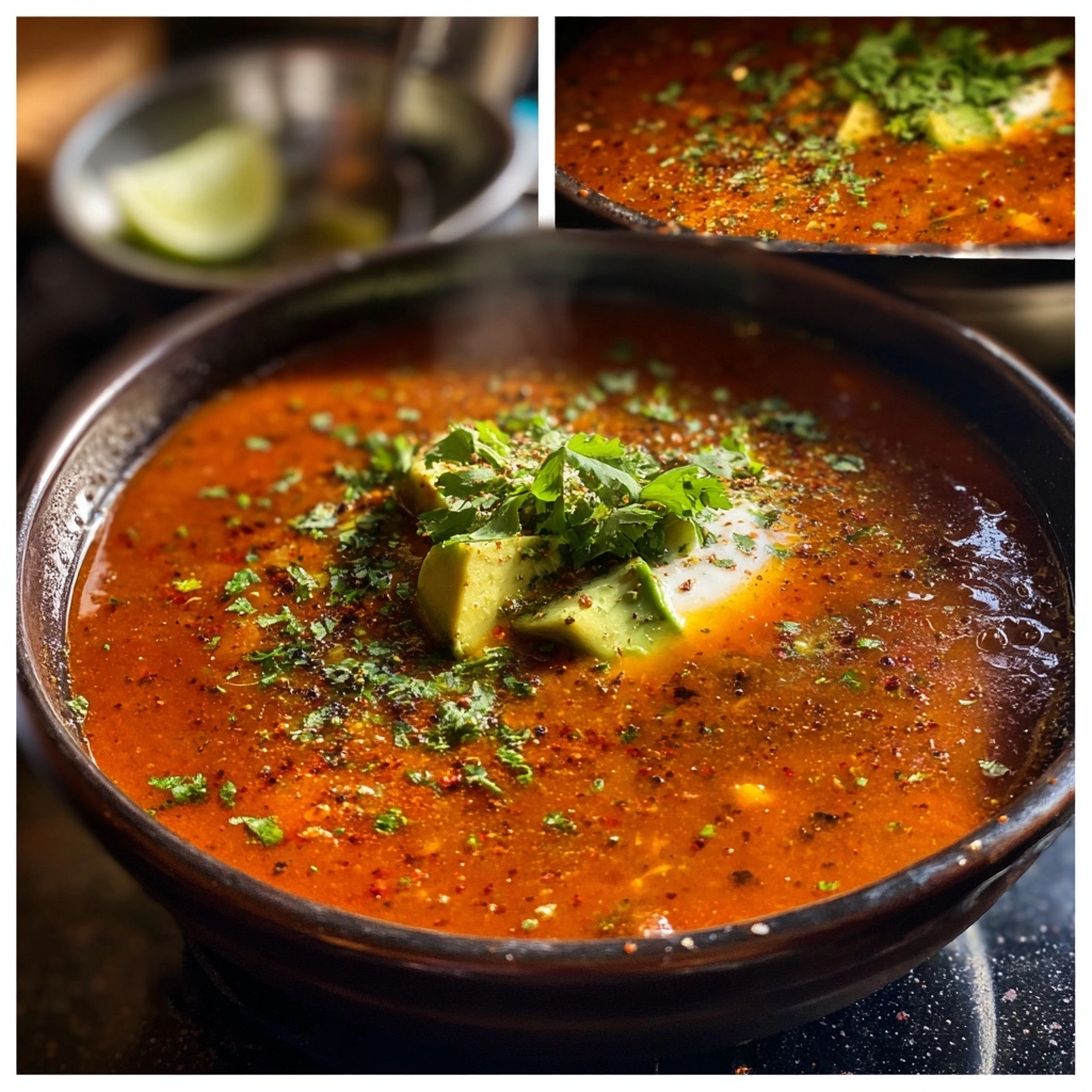 Rustic Southwest Black Bean Soup