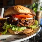 Spicy Black Bean Burgers