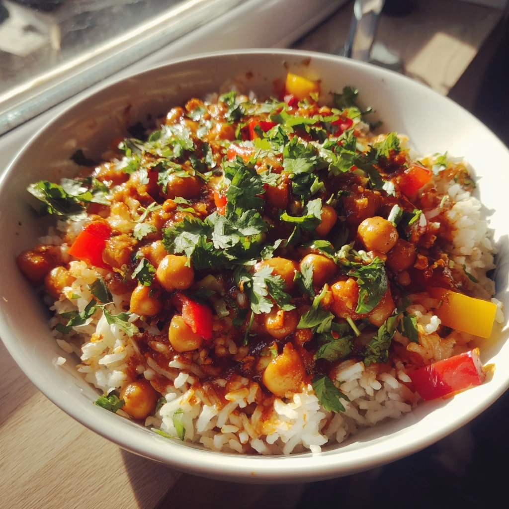Taco-Spiced Chickpea and Rice