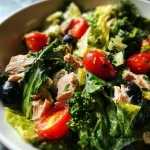 Tangy Escarole Niçoise Salad
