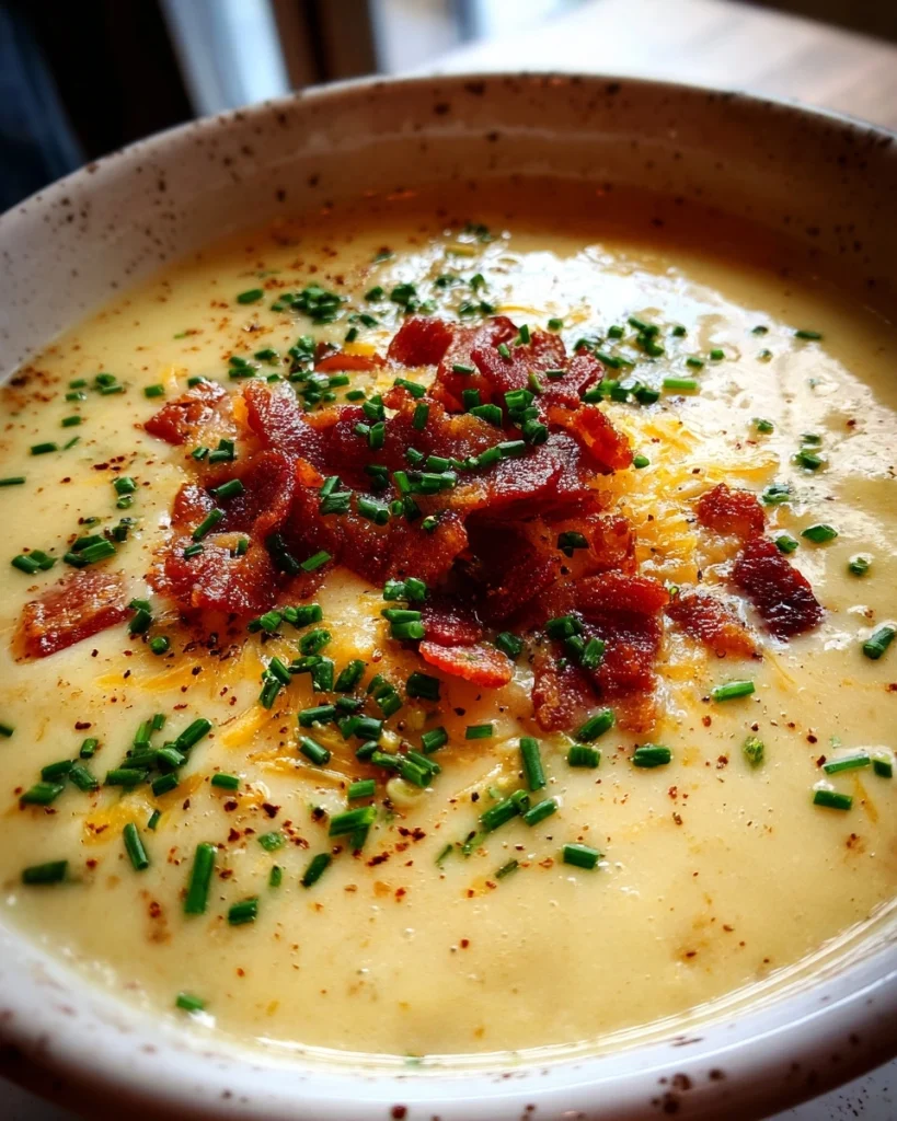 Cozy Loaded Baked Potato Soup Recipe for Fall Nights
