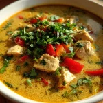 Creamy Chicken Taco Soup – A Cozy Flavorful Delight
