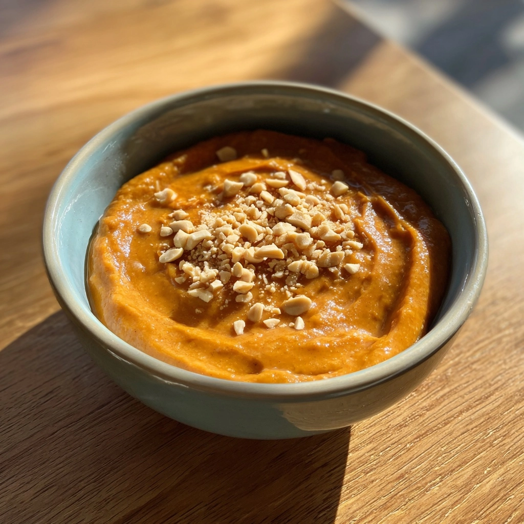 Creamy Sweetpotato Peanut Butter Baby Food