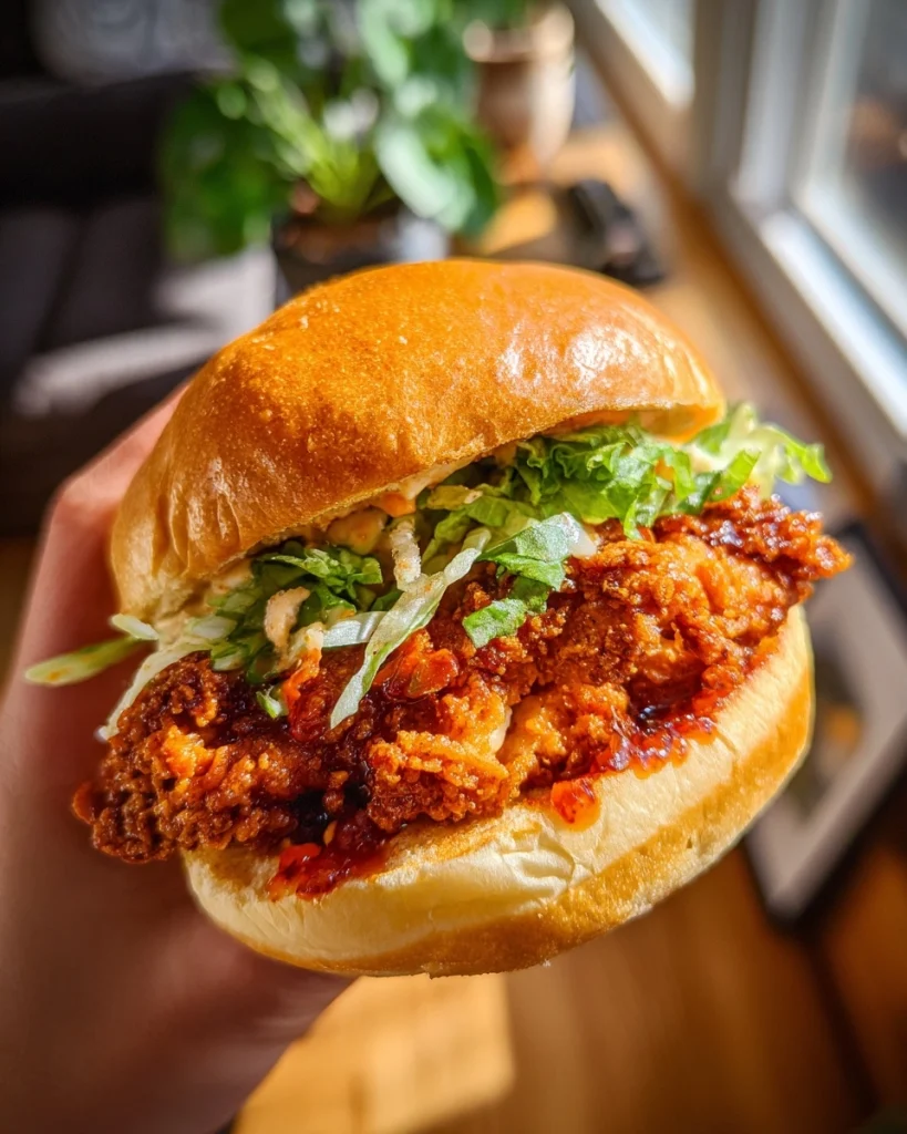 Crispy Air Fryer Spicy Chicken Sandwich Recipe Delight