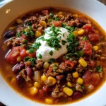 Delicious Stove Top Taco Soup Recipe for Busy Nights
