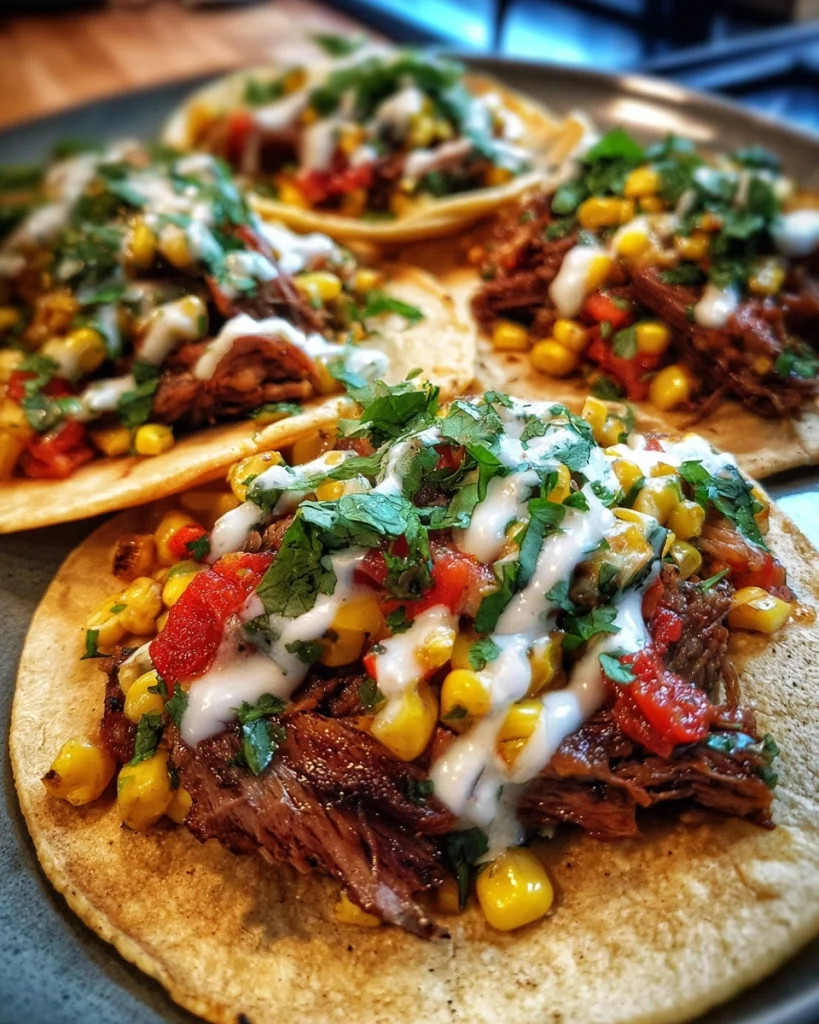 Flavorful Street Corn Steak Tacos – A Fiesta in Every Bite