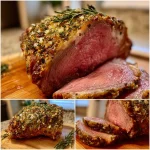 Garlic Herb Crusted Prime Rib