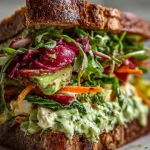 Green Goddess Salad Sandwich - Plant Based RD