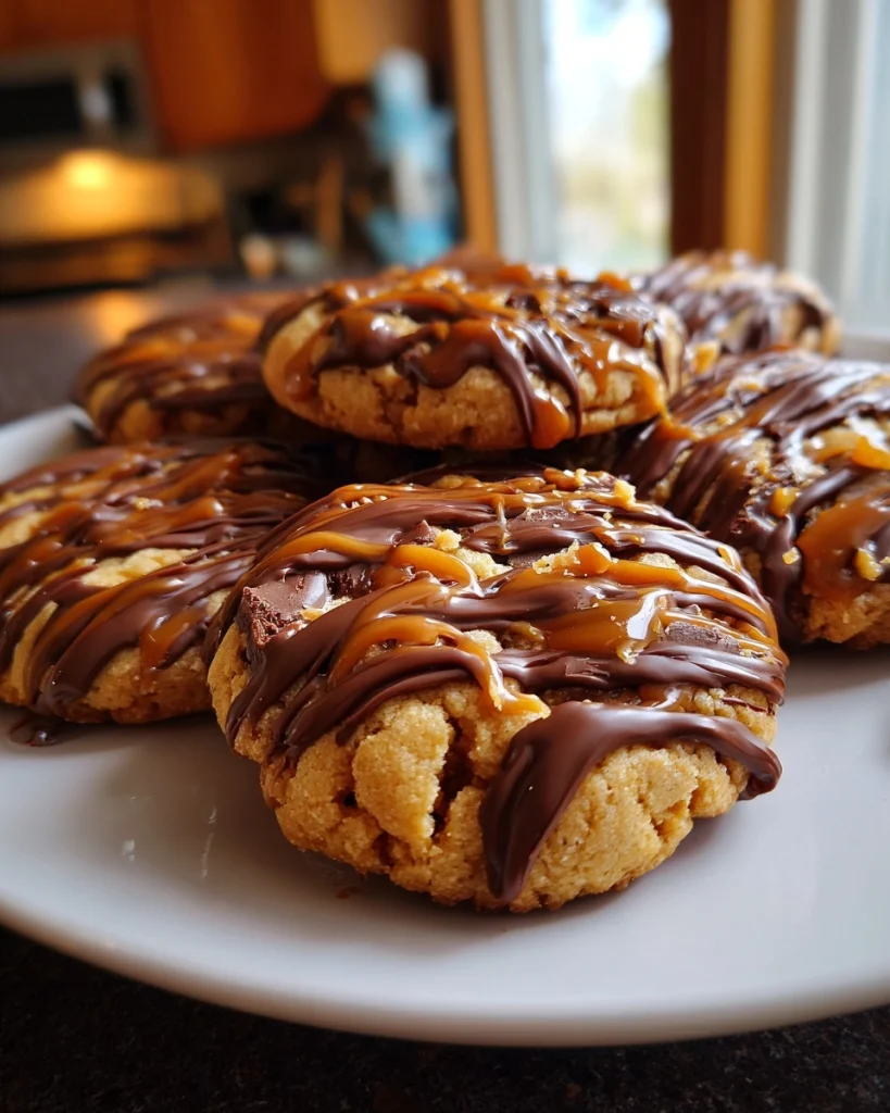 Indulge in Ultimate Twix-Style Cookies – Easy Recipe
