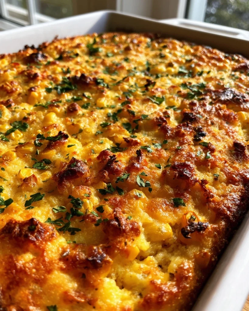 Irresistible Corn Pudding Casserole Recipe to Delight You