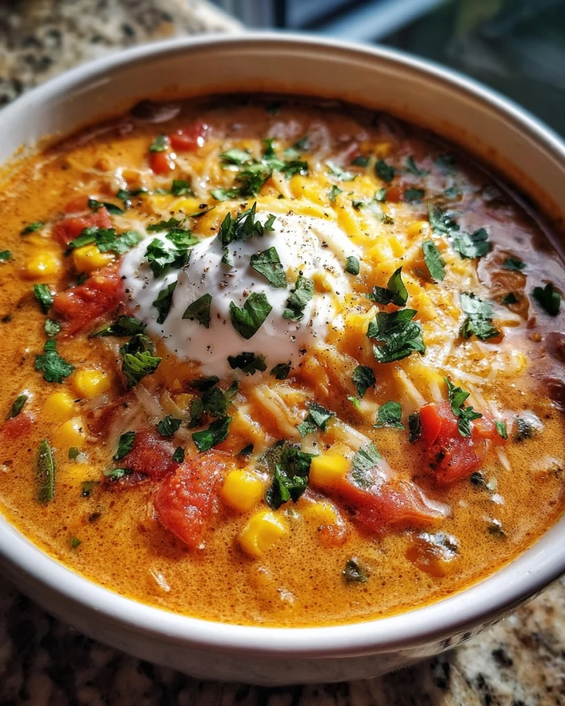 Irresistible Easy Creamy Taco Soup Recipe for Cozy Nights
