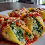 Irresistible Easy Spinach and Ricotta Stuffed Shells Recipe
