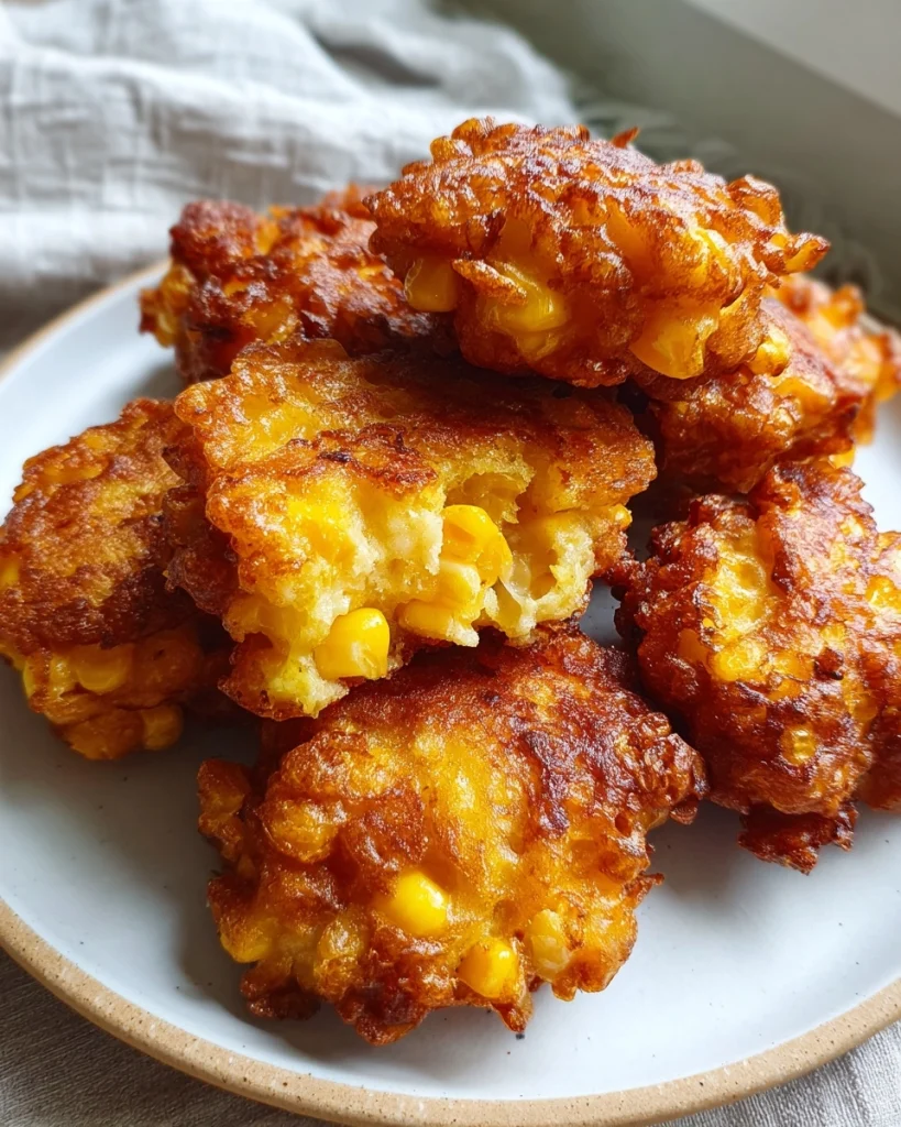 Irresistible Old Fashioned Corn Fritters Recipe Delight