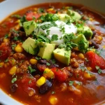 Irresistible Stovetop Taco Soup Recipe for Cozy Nights