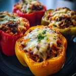 Irresistibly Deliciously Easy Stuffed Bell Peppers Recipe