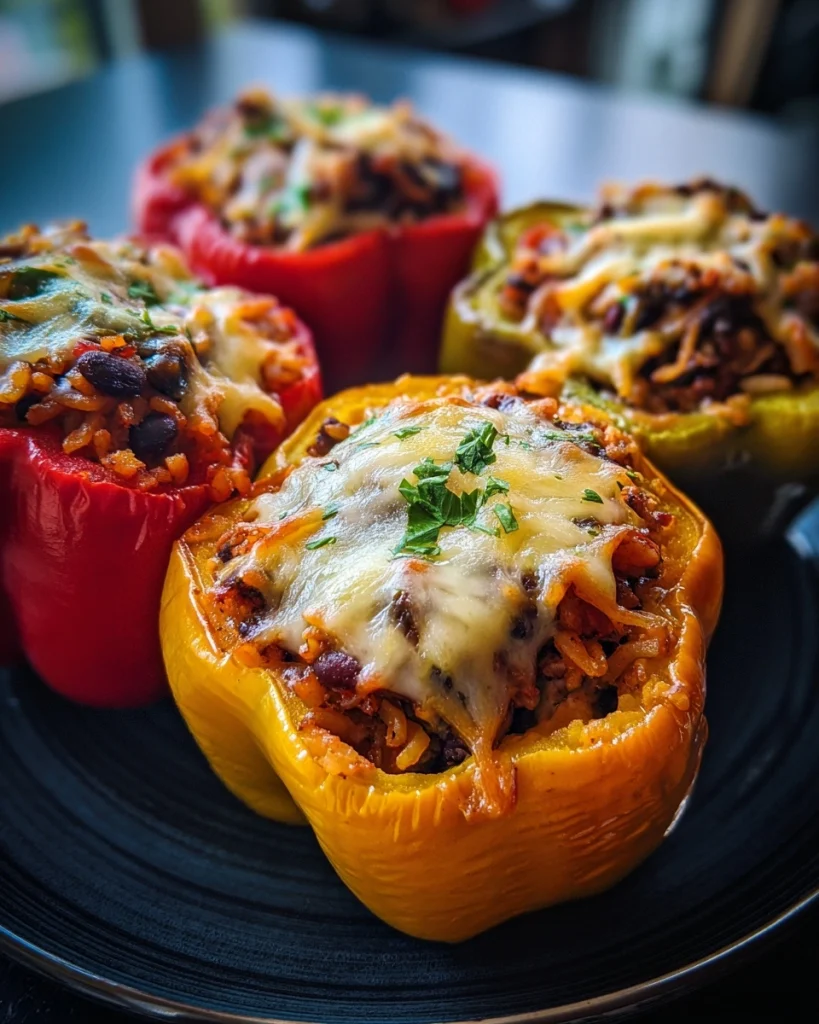Irresistibly Deliciously Easy Stuffed Bell Peppers Recipe
