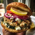 Mediterranean Turkey Burgers