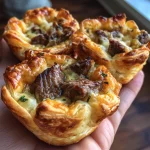 Mini Steak and Cheese Cups