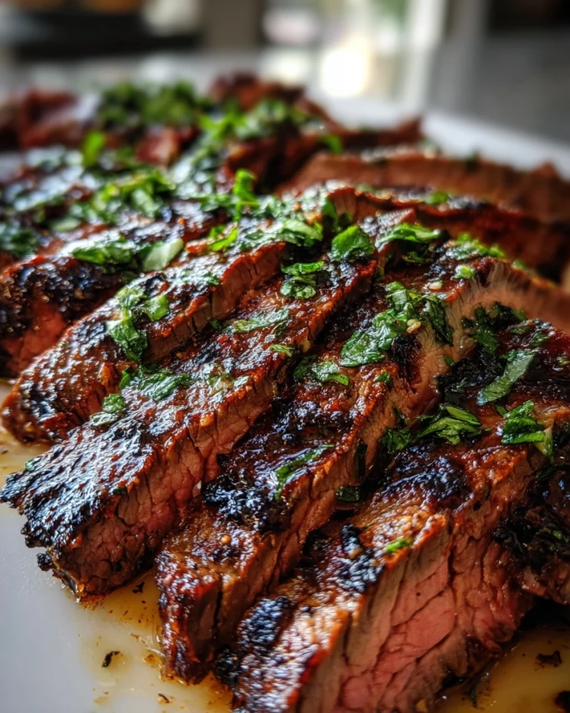 Tender Marinated Flank Steak with Bold Flavor Recipe