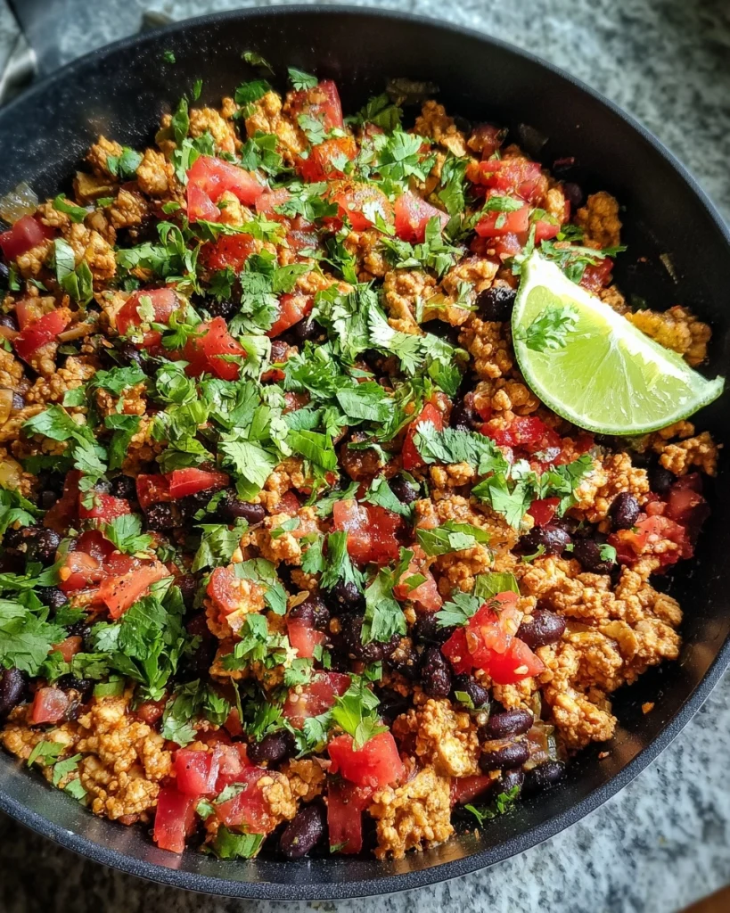 20-Minute Ground Turkey Taco Skillet