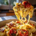 Baked Feta Pasta with Cherry Tomatoes
