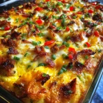 Crack Breakfast Casserole – Cheesy, Savory & Totally Addictive!