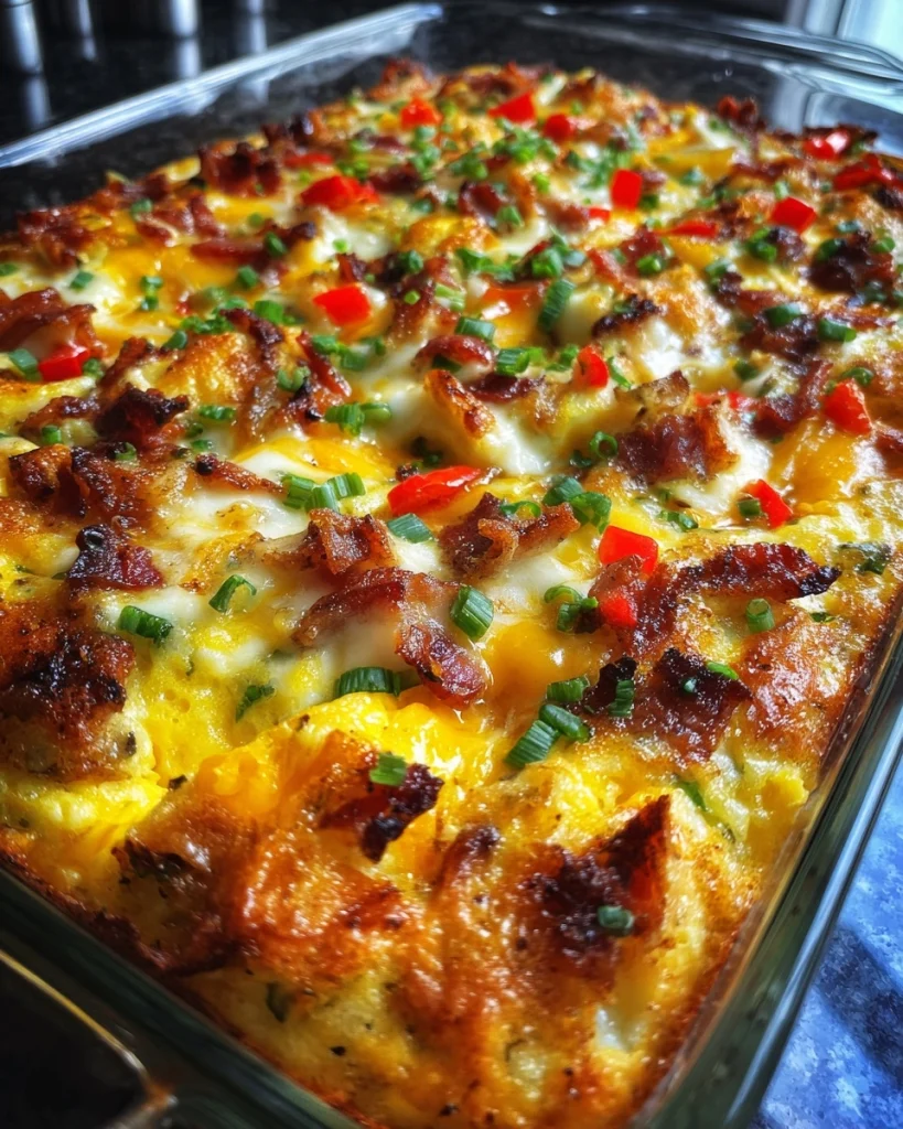 Crack Breakfast Casserole – Cheesy, Savory &amp; Totally Addictive!