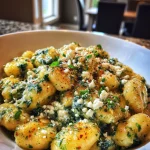 Creamy Gnocchi with Spinach and Feta Recipe | Healthy Dinner Inspiration