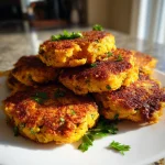 Crispy Sweet Potato–Red Lentil Patties | Quick Vegan Dinner