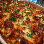 Easy 5-Ingredient Chicken Parmesan Casserole