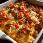 Easy Keto Mexican Chicken Casserole | Cheesy & Spicy