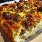 Easy Sausage and Egg Casserole