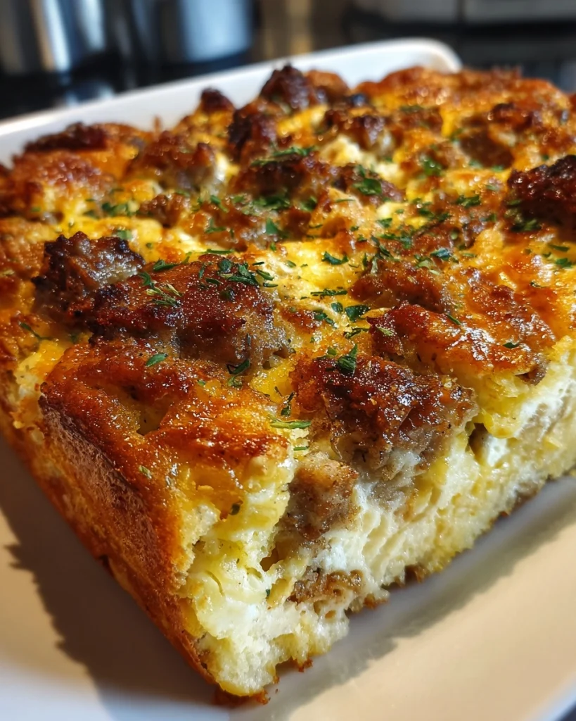 Easy Sausage and Egg Casserole
