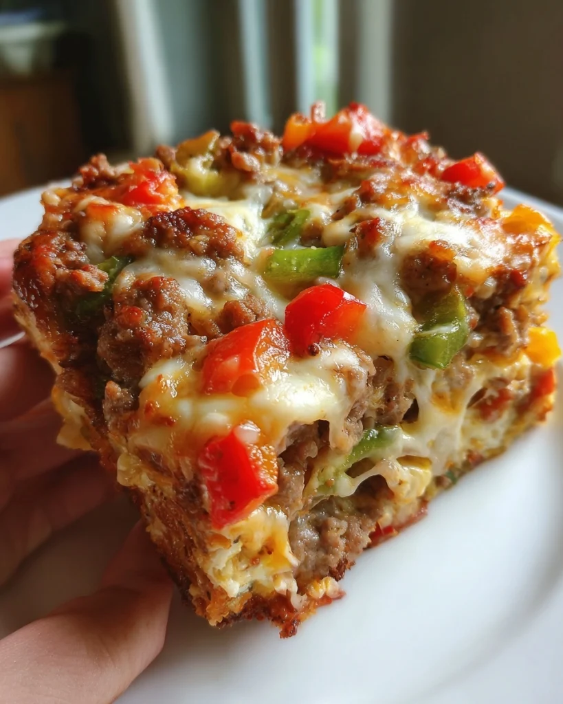 Low-Carb Crustless Pizza Casserole | Family-Friendly &amp; Fast