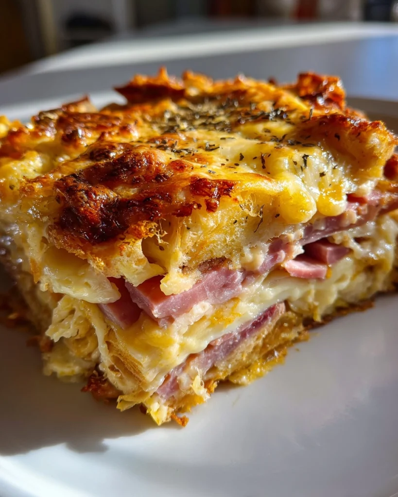 Monte Cristo Breakfast Casserole – Sweet, Savory &amp; Melt-In-Your-Mouth Delicious!