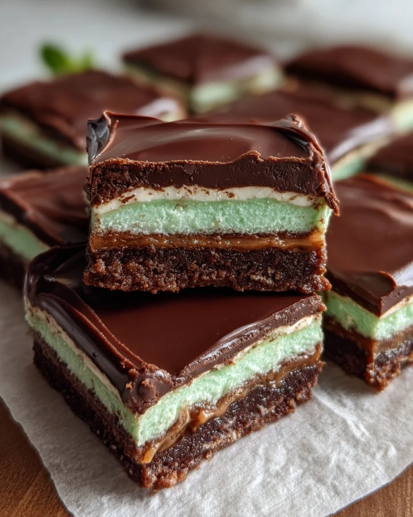 No-Bake Keto Chocolate Mint Bars | Divine &amp; Easy