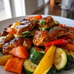 One-Pan Balsamic Chicken and Roasted Vegetables