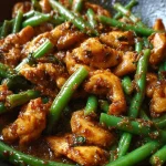 One-Pan Honey Garlic Chicken and Green Beans