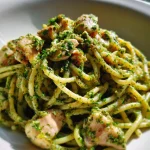 One-Pot Creamy Pesto Chicken Pasta