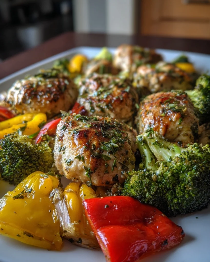 Sheet Pan Lemon Herb Chicken and Vegetables