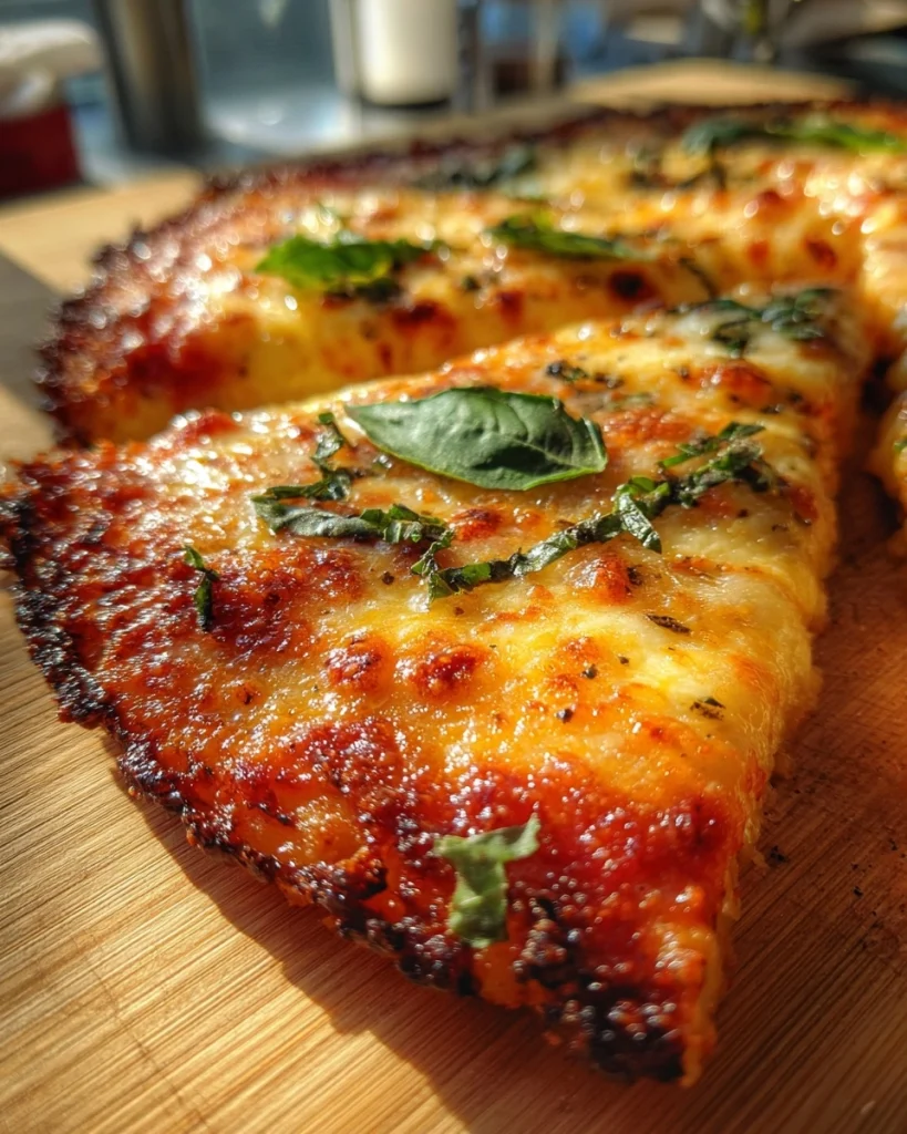 Thin-Crust Keto Pizza | Gluten-Free &amp; Extra Crispy