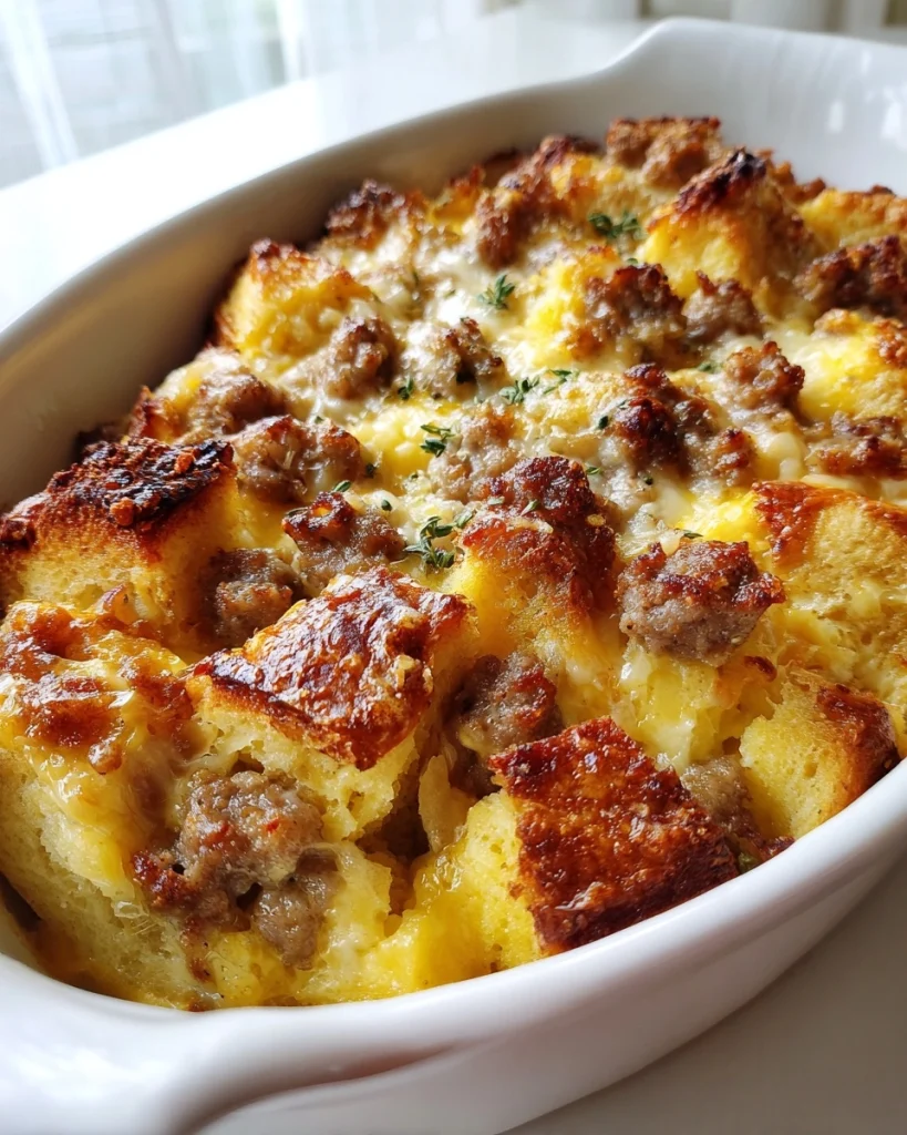 Ultimate Easy Sausage &amp; Egg Casserole – Busy Morning Winner for Thanksgiving Weekend