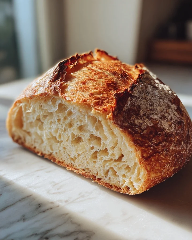 Easy &amp; Beautiful Artisan Sourdough Bread