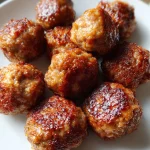 Air Fryer Keto Meatballs — Crispy Outside, Juicy Inside, Ready in 12 Min