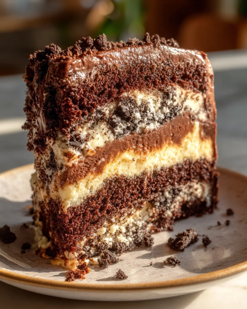 Cookies & Cream Earthquake Cake — One Pan, Zero Effort, All Flavor